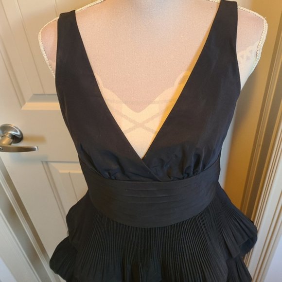 BCBGMaxAzria Layered Little Black Dress - Picture 4 of 12